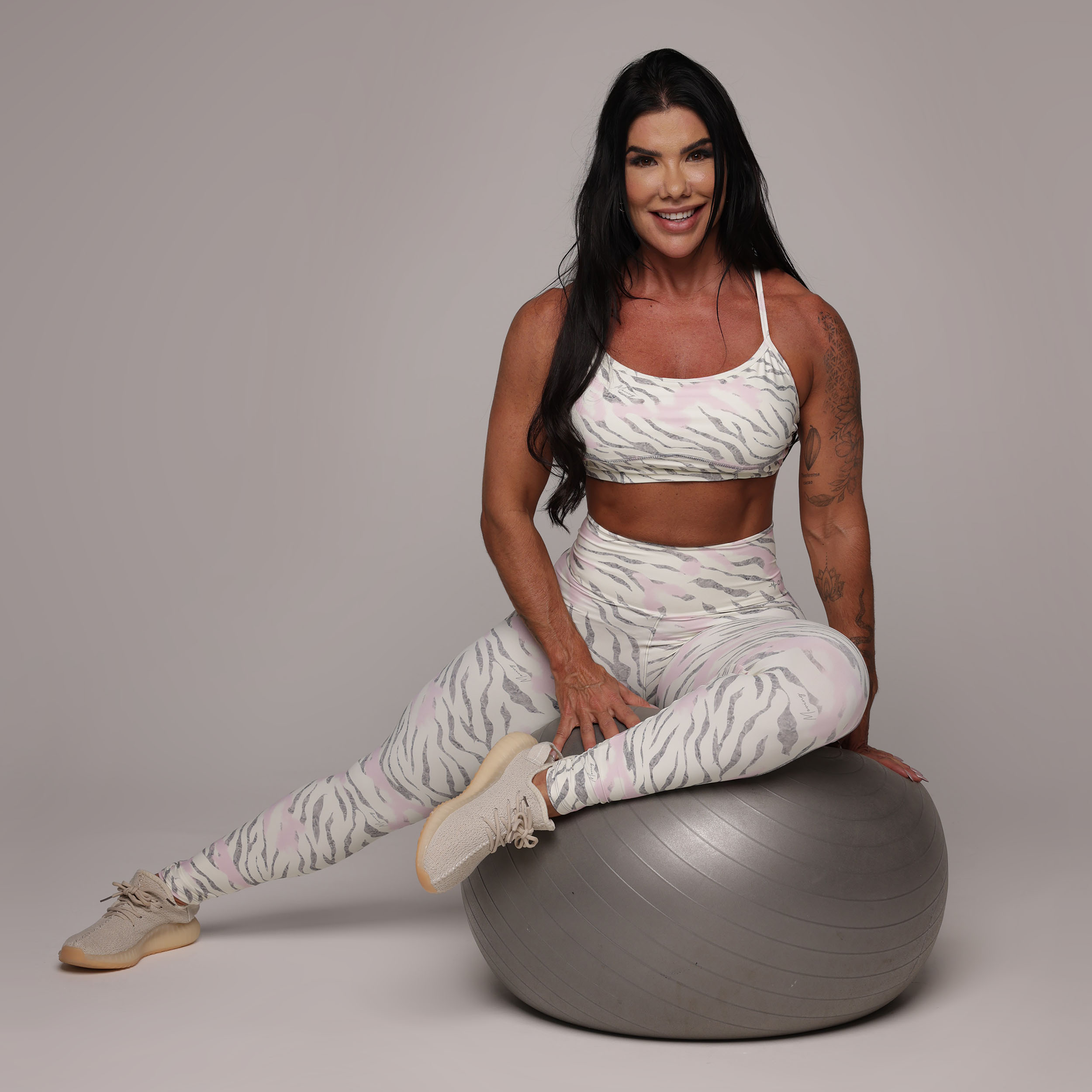 LEGGING VISION ZEBRA BLUSH EXCLUSIVA - Imagem 7