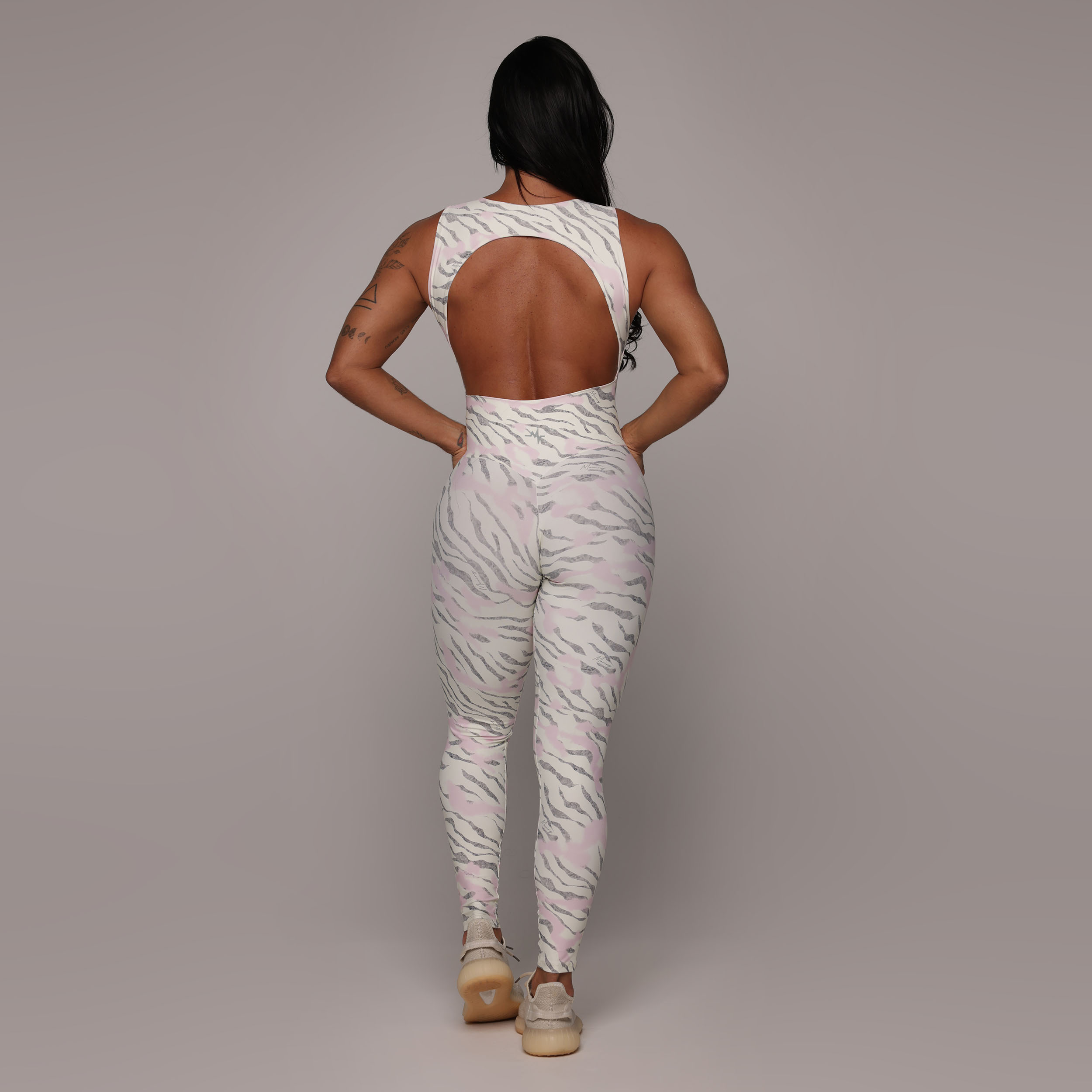 MACACÃO CHIPRE ZEBRA BLUSH EXCLUSIVO - Imagem 4