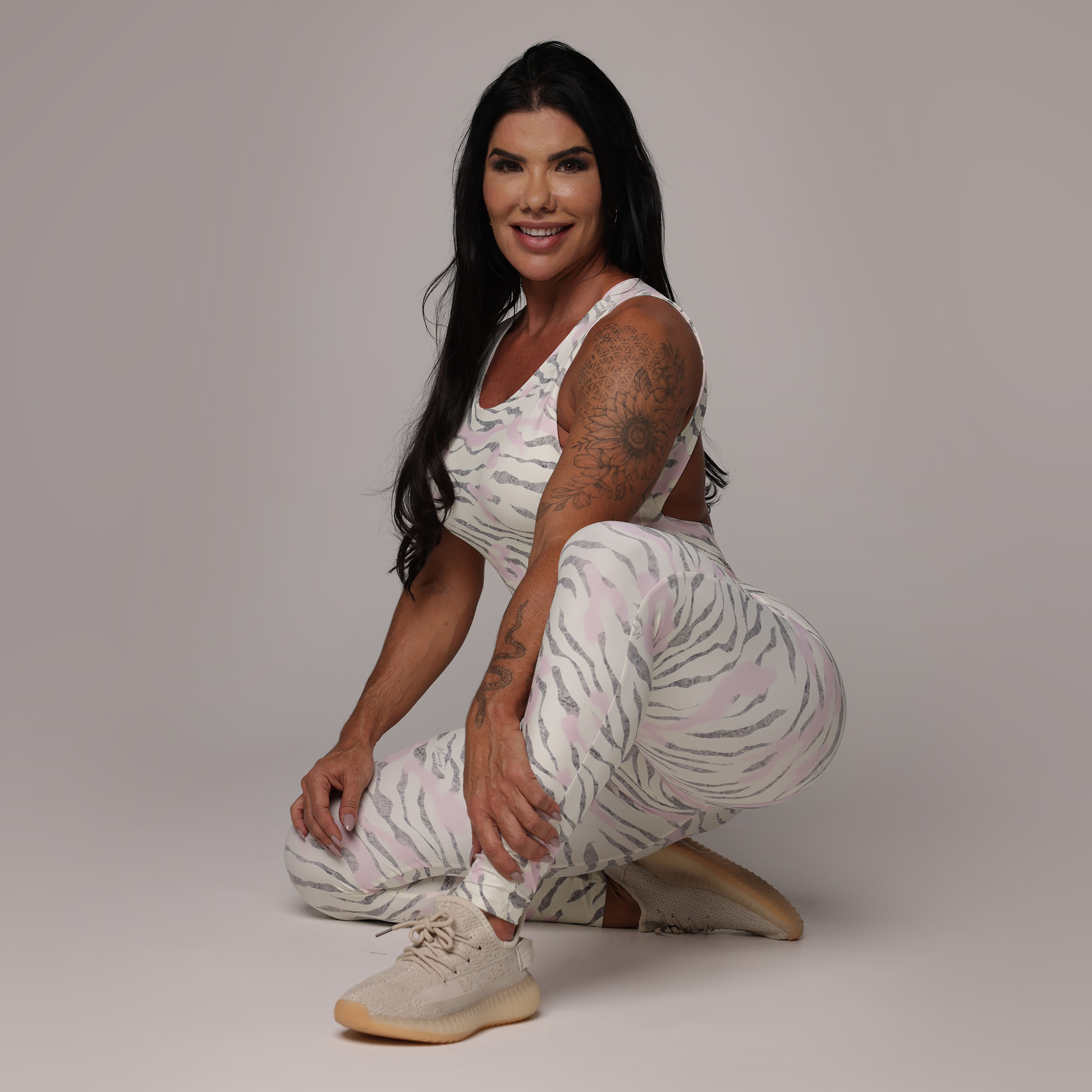 MACACÃO CHIPRE ZEBRA BLUSH EXCLUSIVO - Imagem 5