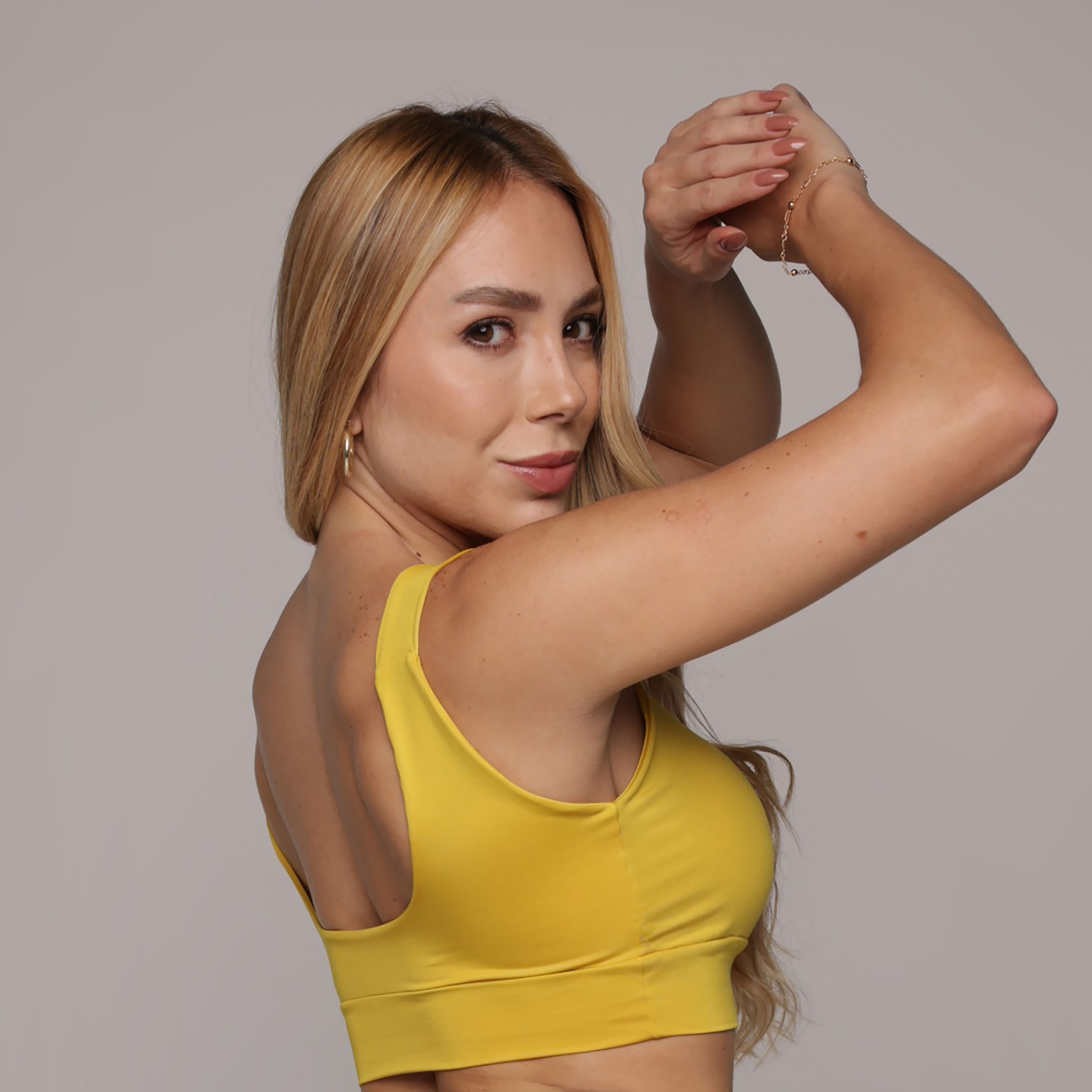 TOP FAIXA AMARELO MOSTARDA - Imagem 4