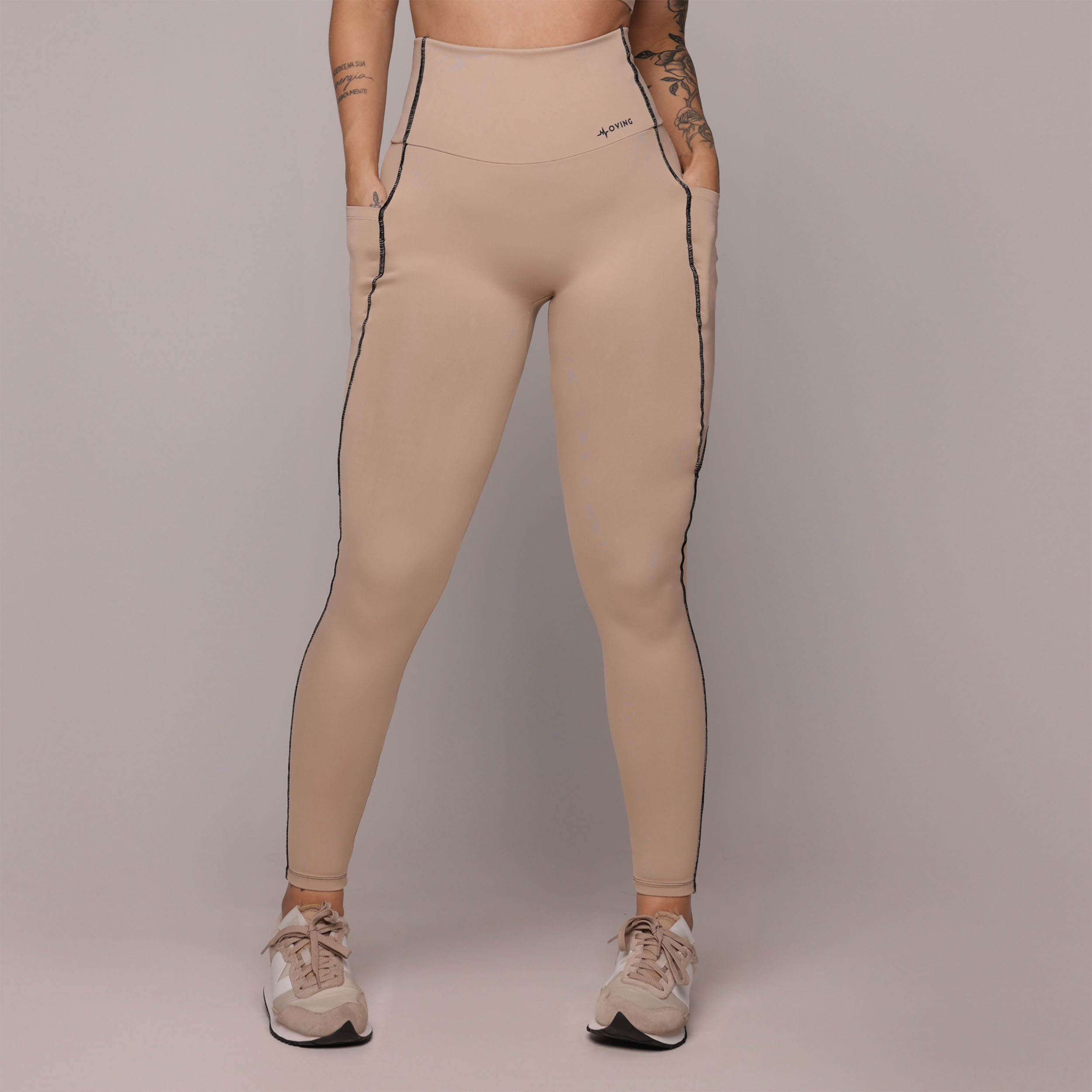 LEGGING ZURIQUE BLACKOUT NUDE - Imagem 3