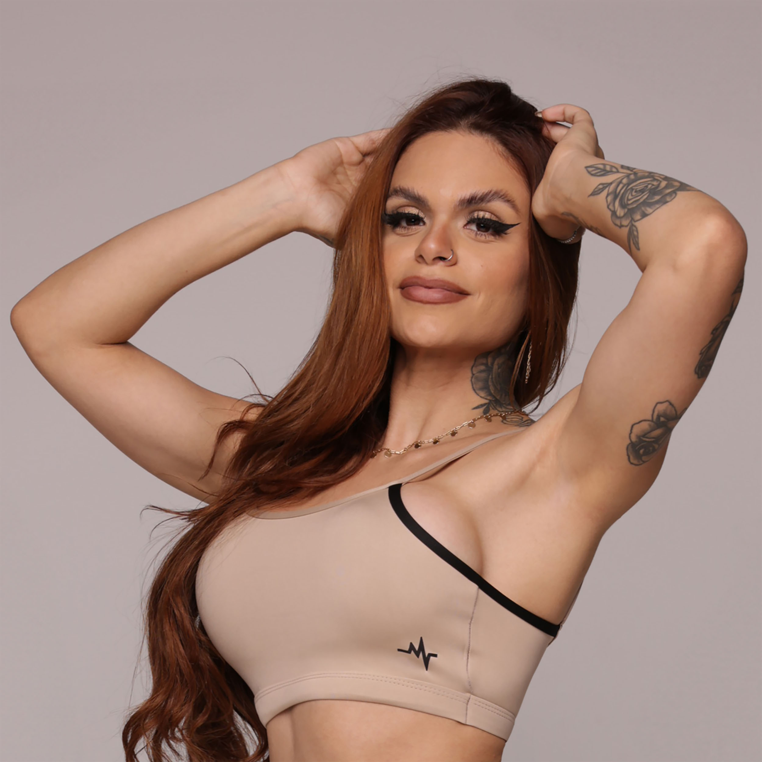 TOP LAS VEGAS BLACKOUT NUDE - Imagem 3