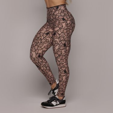 LEGGING HEART BICOLOR FIORE EXCLUSIVA