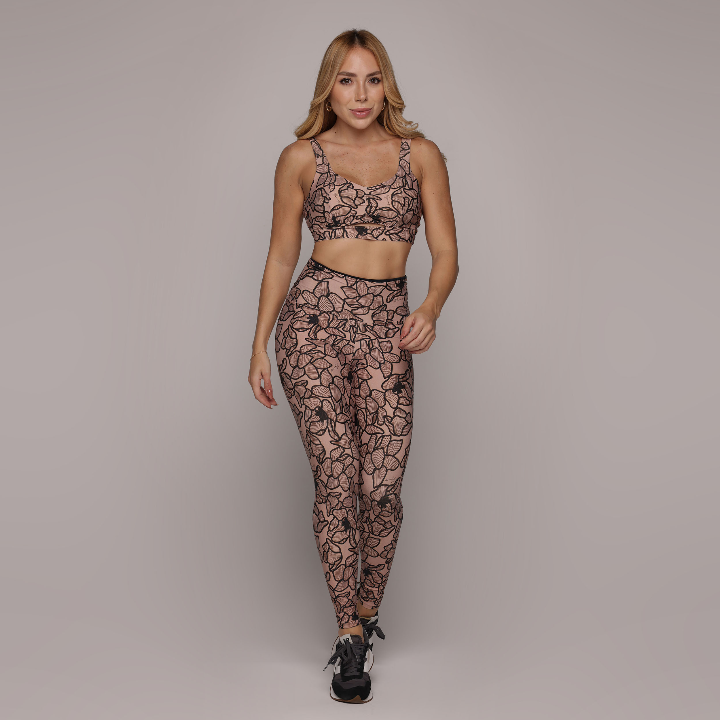LEGGING HEART BICOLOR FIORE EXCLUSIVA - Imagem 3
