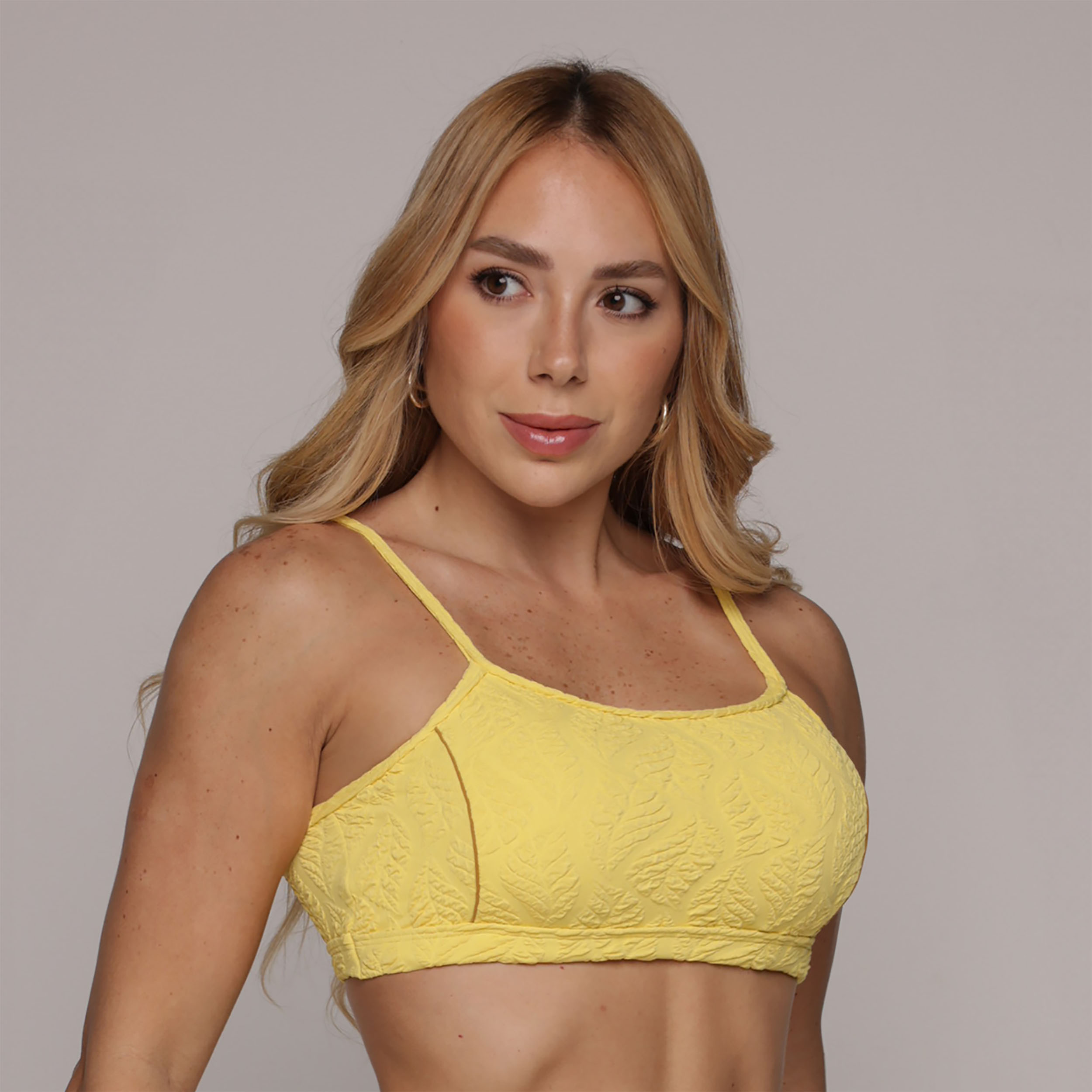 TOP HOPE JACQUARD NATURE MANTEIGA - Imagem 3