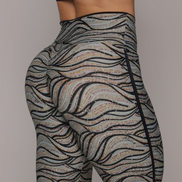 LEGGING LIVE BICOLOR EMPINA BUMBUM SHINE EXCLUSIVA
