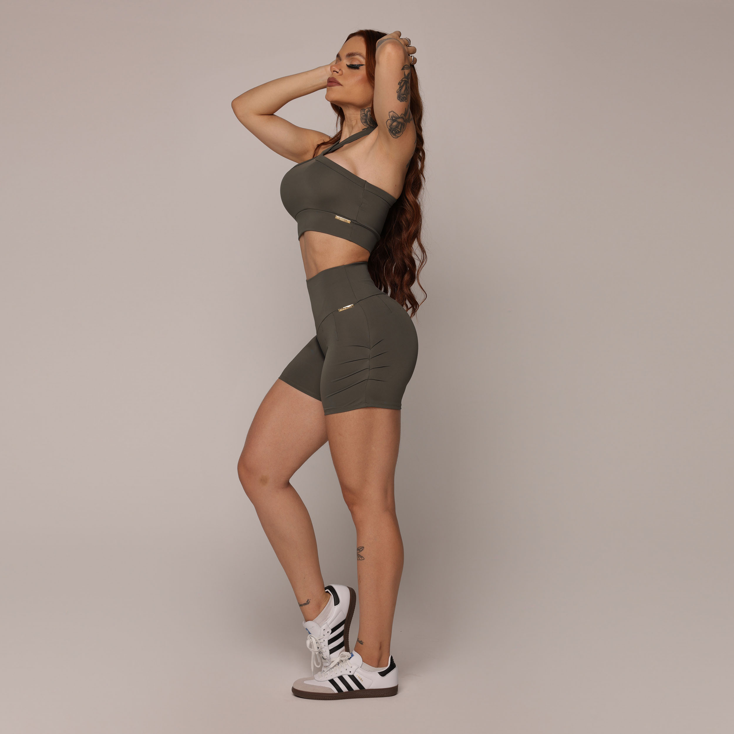 SHORT CHICAGO VERDE AMAZÔNIA - Imagem 4