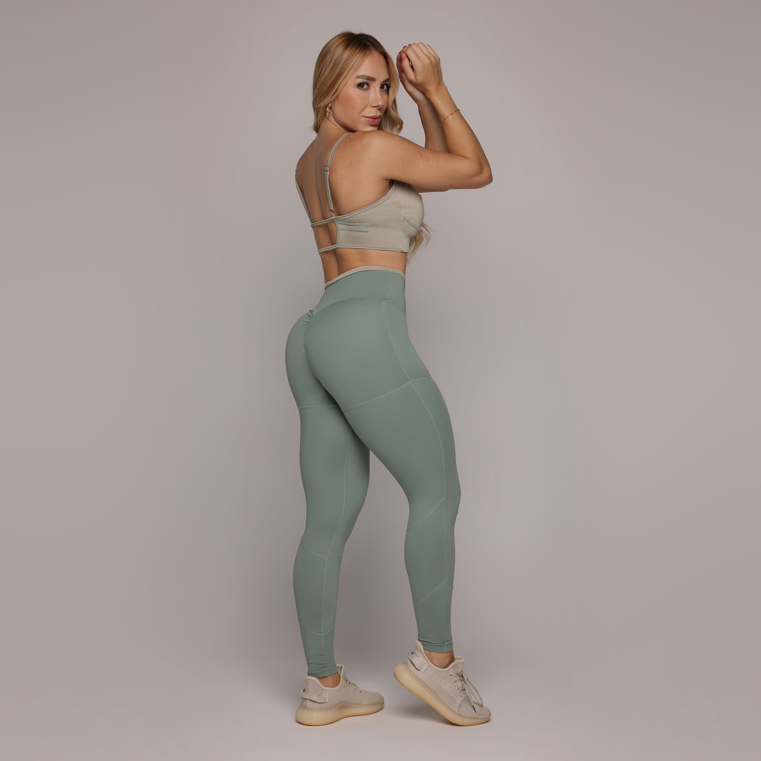 LEGGING PUMP EMPINA BUMBUM VERDE NÓRDICO - Imagem 6