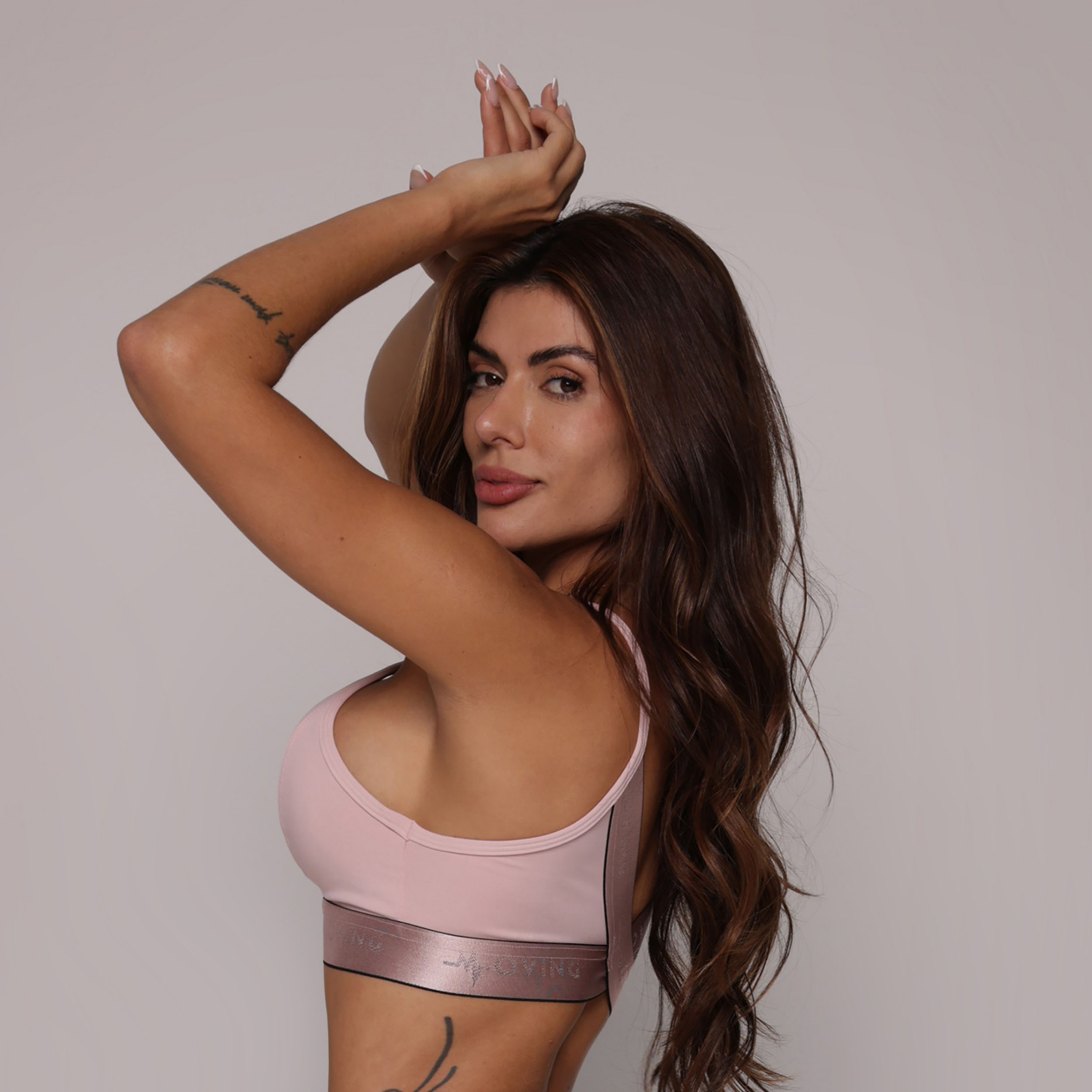 TOP MILANO BLUSH COM ELÁSTICO ROSÊ - Imagem 4