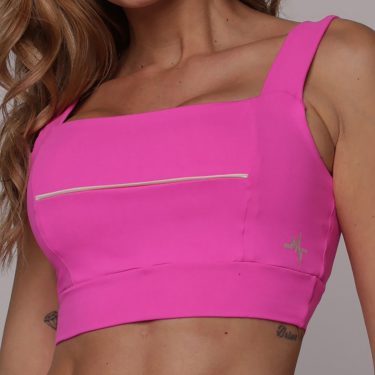 TOP ÍRIS ROSA NEON