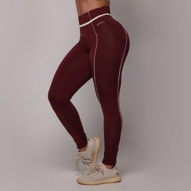 LEGGING QUEENS BLACKOUT GLOSS BORDÔ