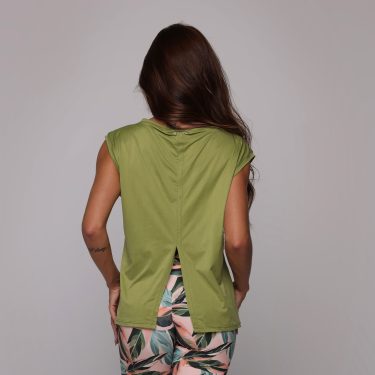 CAMISETA BALI VERDE OLIVA BIOAMIDA