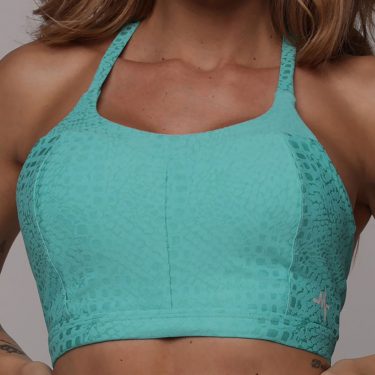 TOP LOS ANGELES JACQUARD SNAKE MENTA