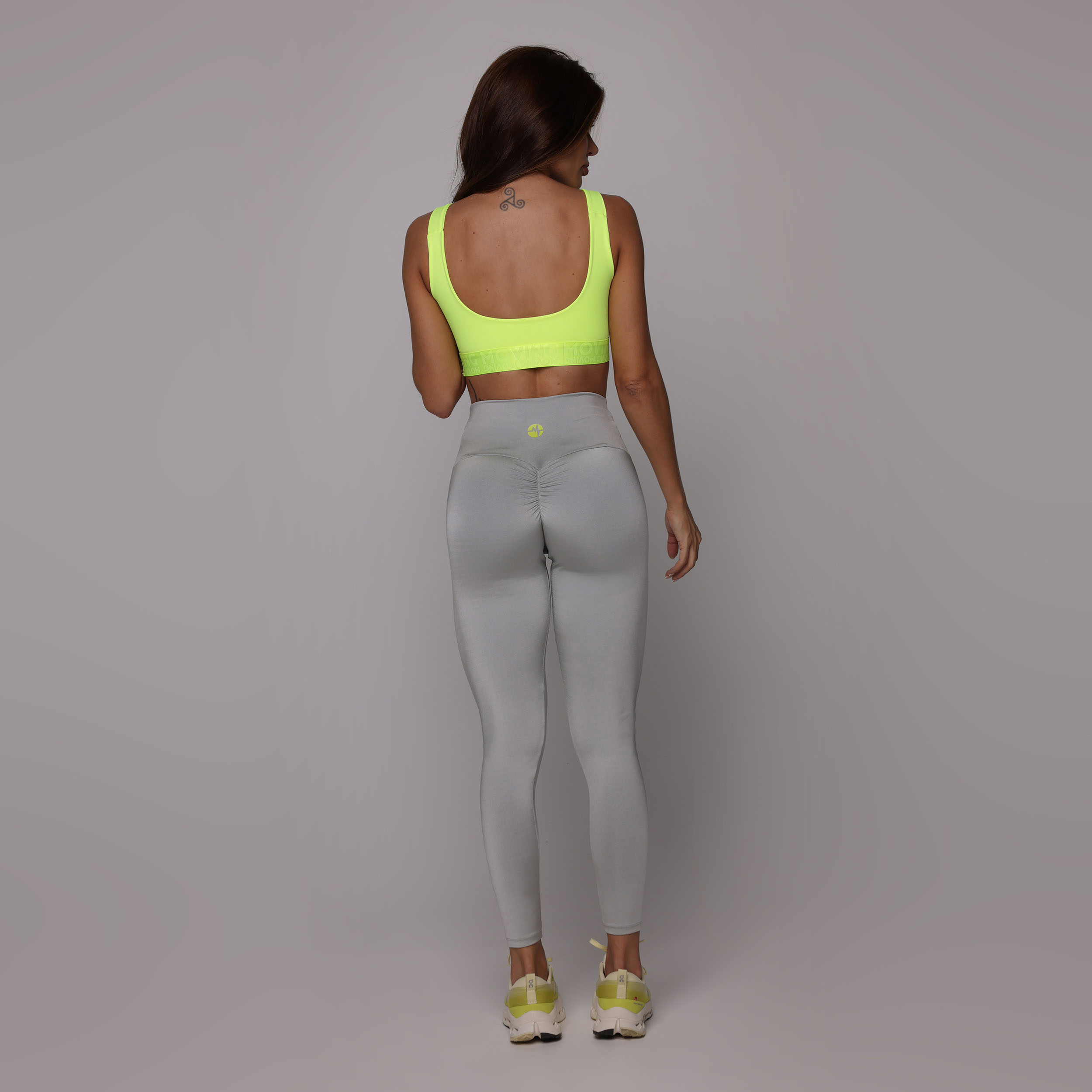 TOP FAIXA COM ELÁSTICO AMARELO NEON - Imagem 6