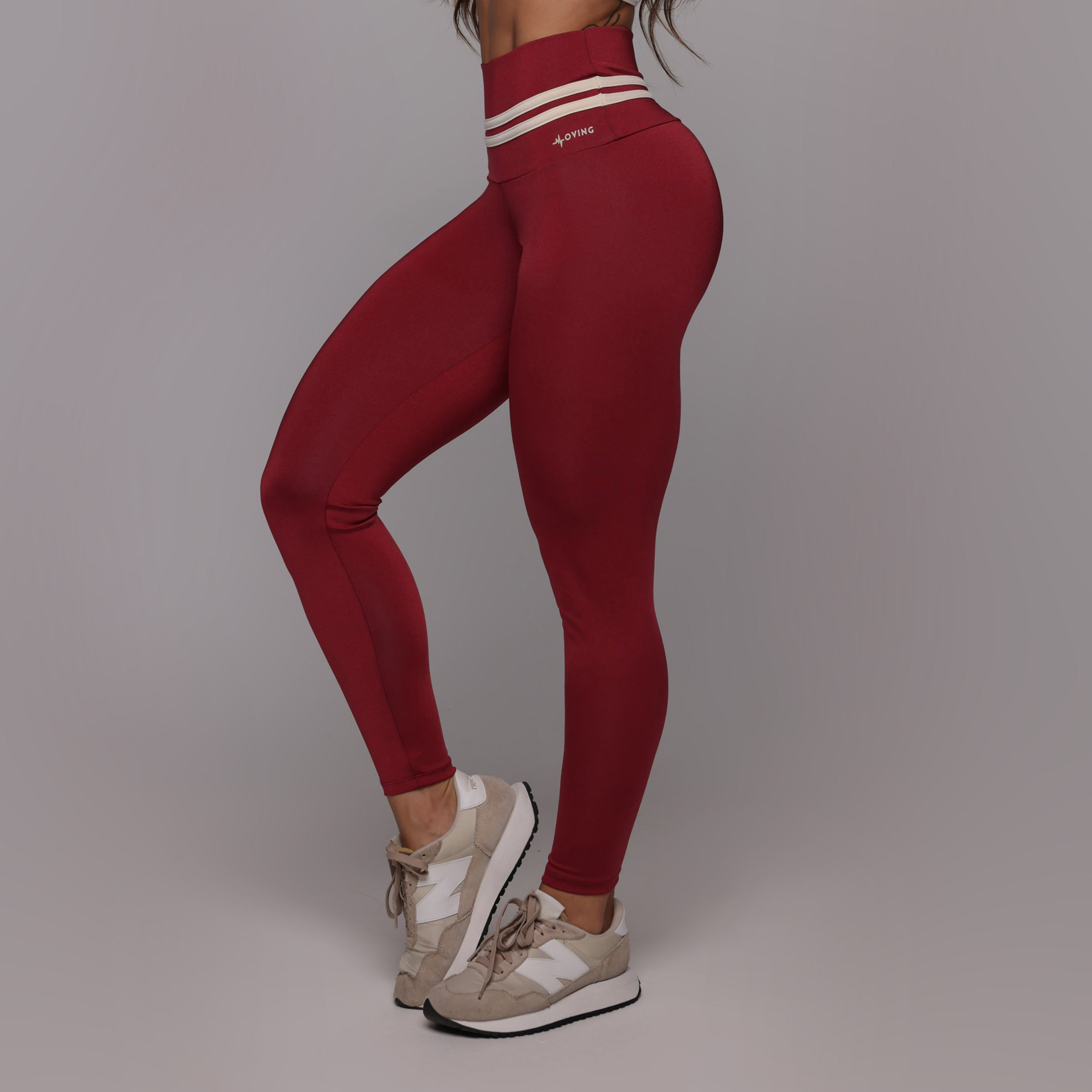 LEGGING EMPINA BUMBUM BLACKOUT GLOSS CEREJA - Imagem 6
