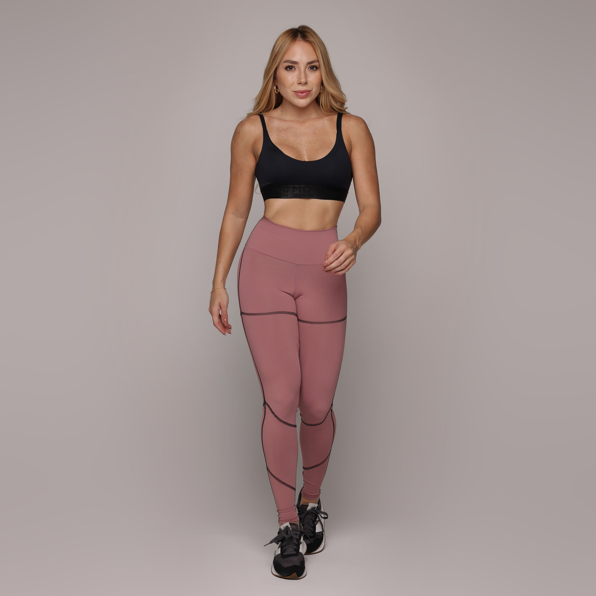 LEGGING PUMP EMPINA BUMBUM BLACKOUT ROSA SECO - Imagem 3