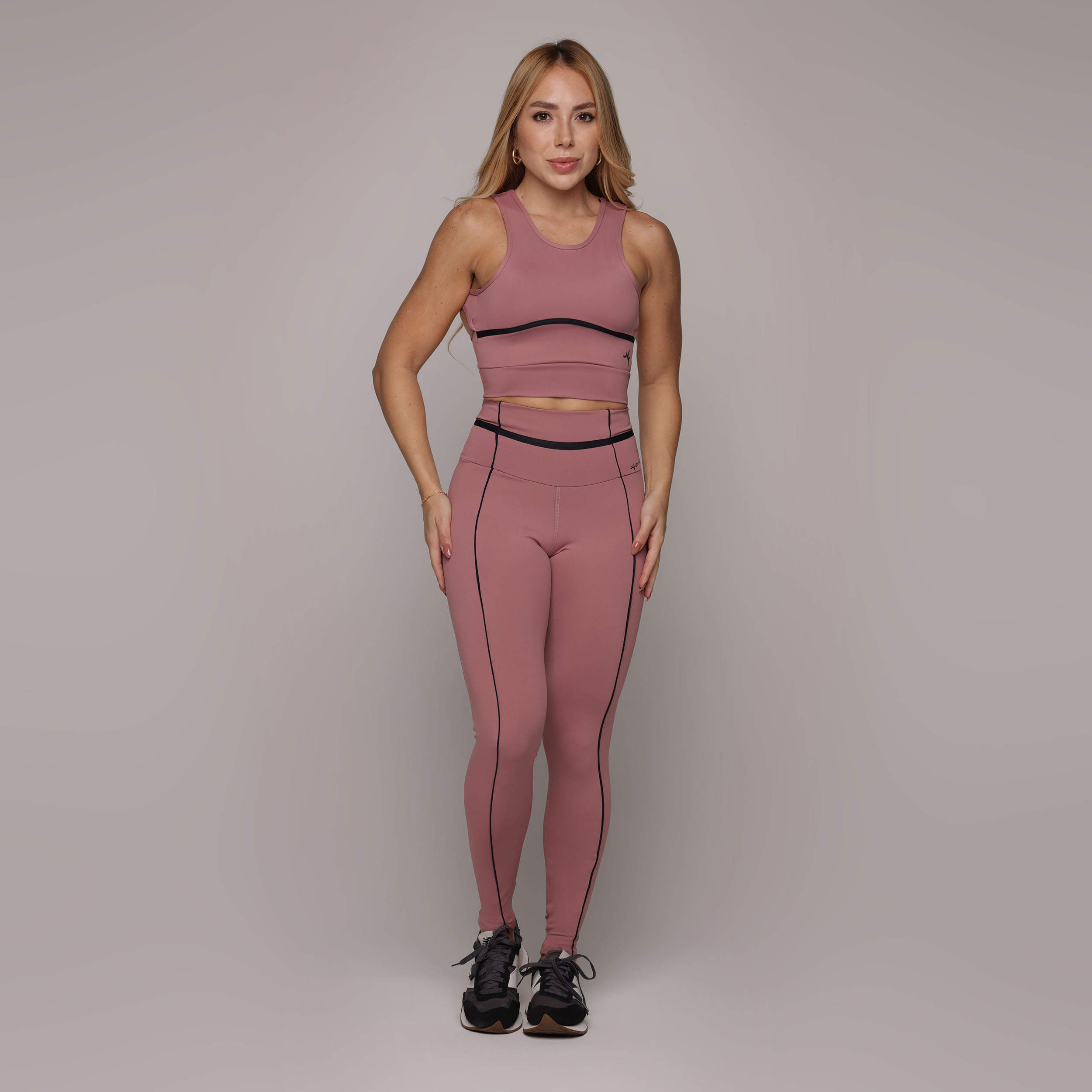 LEGGING QUEENS EMPINA BUMBUM BLACKOUT ROSA SECO - Imagem 3