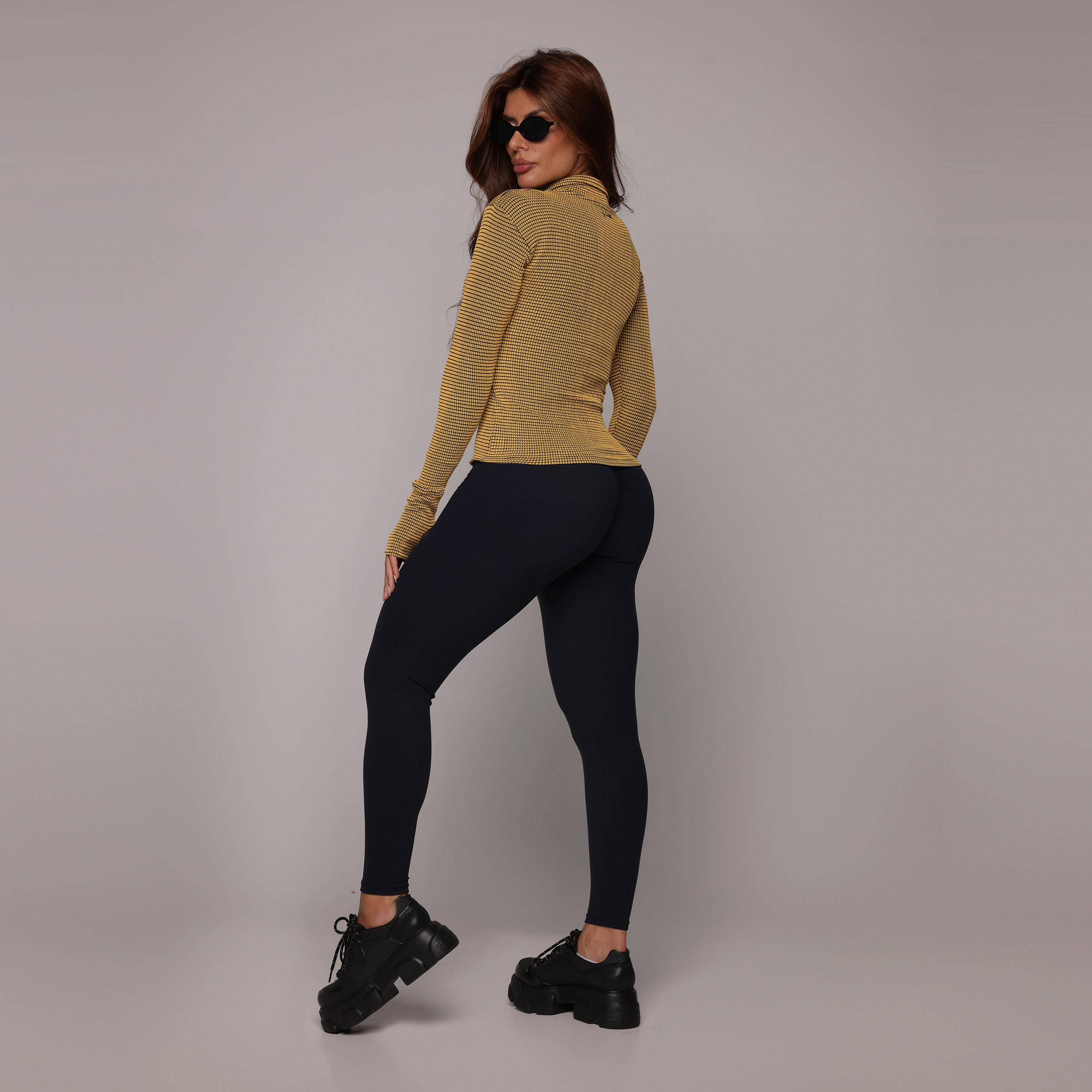 CASACO SLIM JACQUARD TWEED SUN - Imagem 6