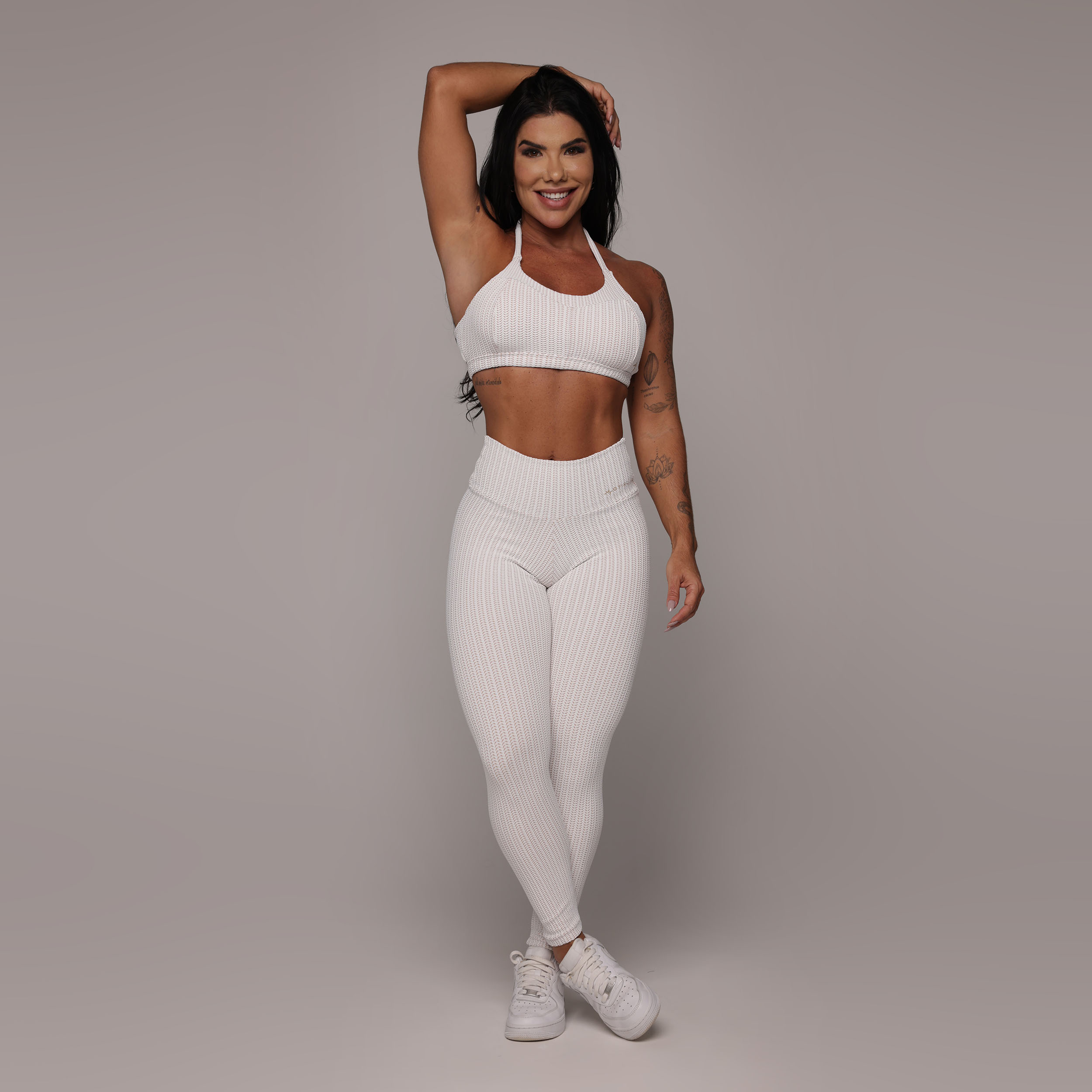 LEGGING HEART JACQUARD WEAVE - Imagem 4
