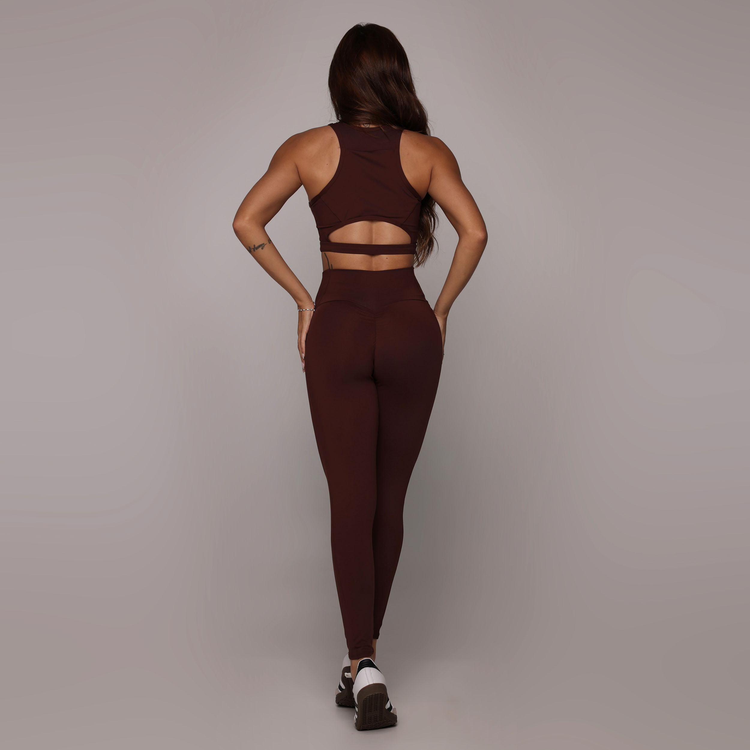 LEGGING VIENA EMPINA BUMBUM ESPRESSO - Imagem 5