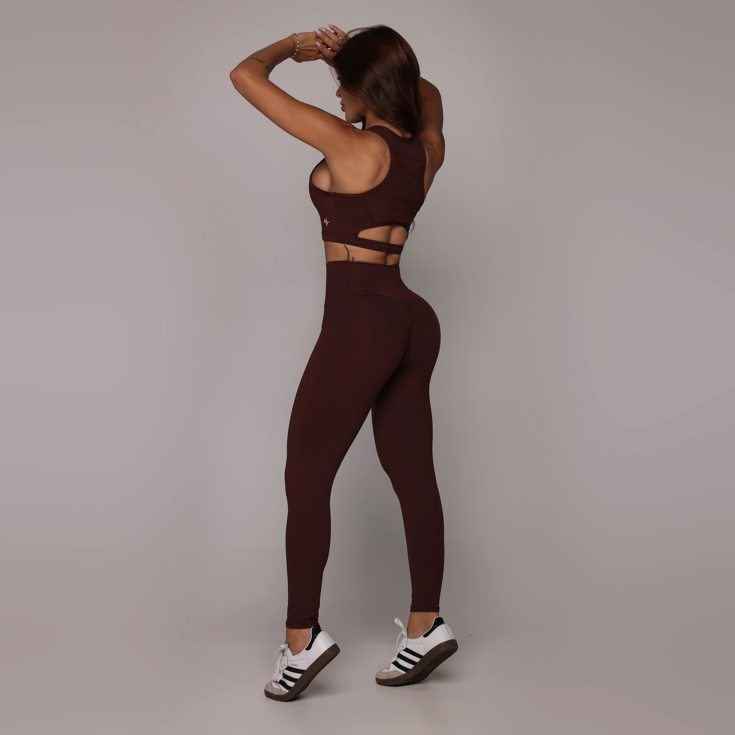 LEGGING VIENA EMPINA BUMBUM ESPRESSO - Imagem 6