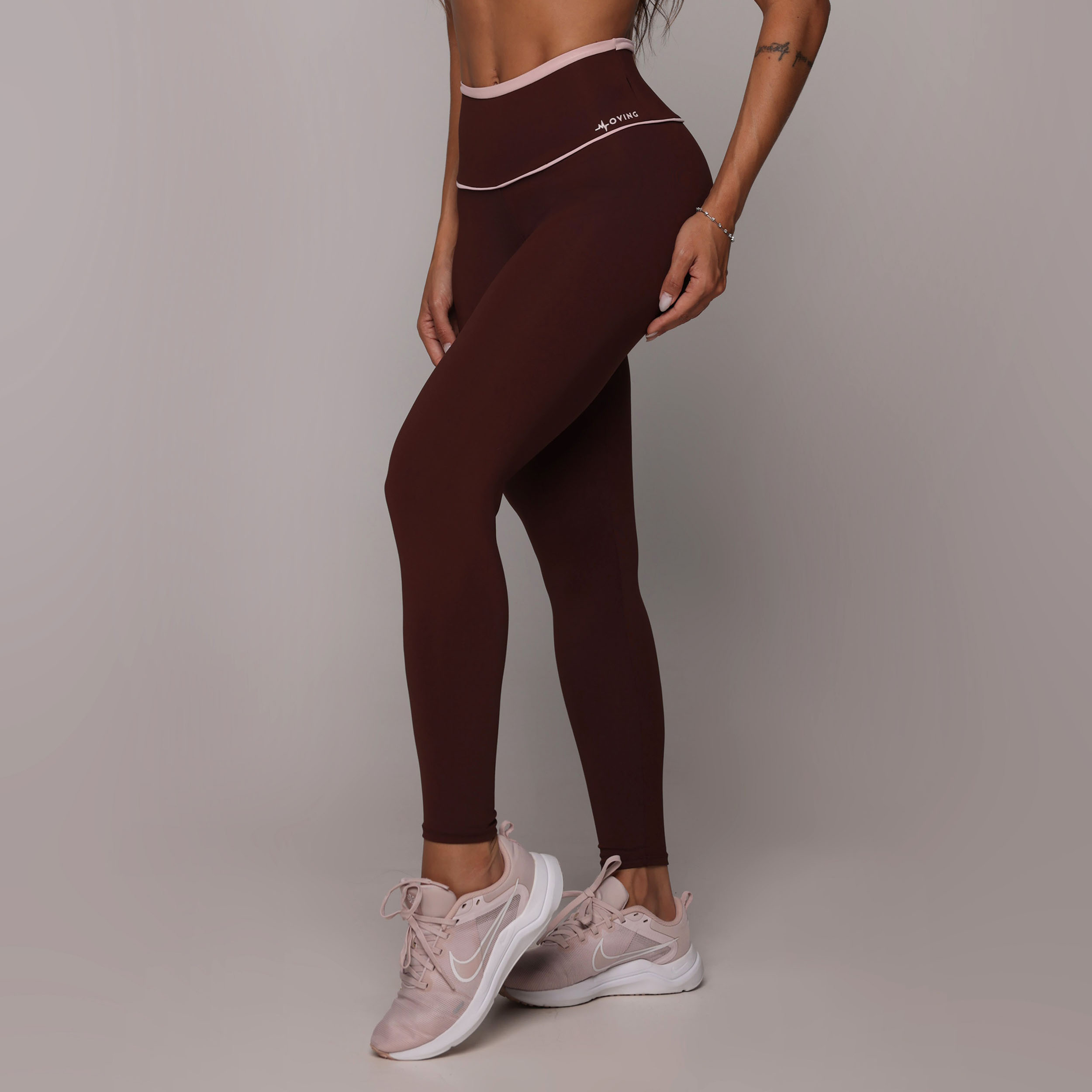 LEGGING WALK EMPINA BUMBUM ESPRESSO - Imagem 4