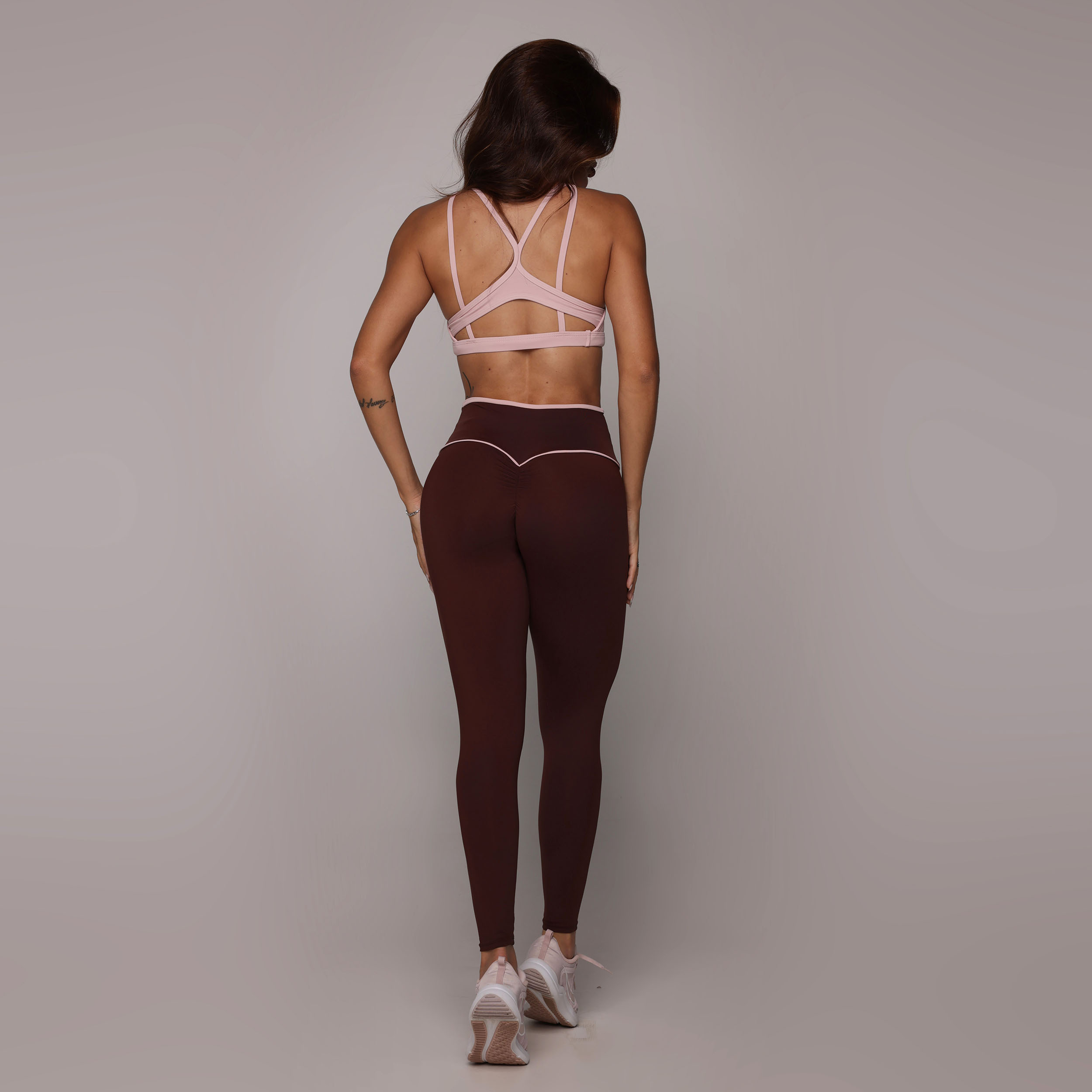 LEGGING WALK EMPINA BUMBUM ESPRESSO - Imagem 7