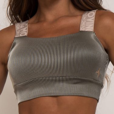 TOP FAIXA JACQUARD LINES OFF-WHITE