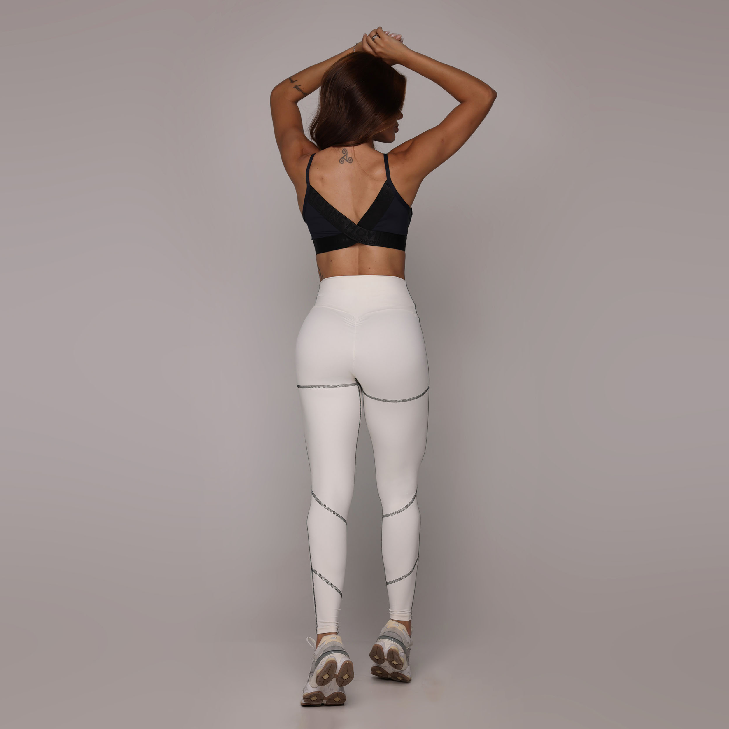 LEGGING PUMP EMPINA BUMBUM LATTE - Imagem 8