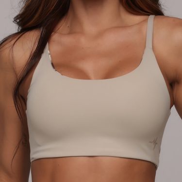 TOP ESSENTIAL DUPLA-FACE CINZA IVORY