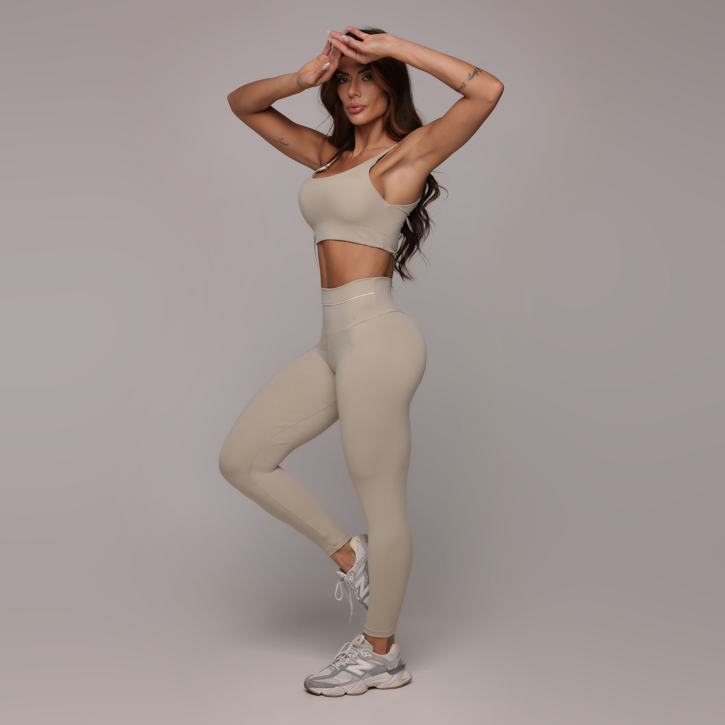 TOP ESSENTIAL DUPLA-FACE CINZA IVORY - Imagem 8