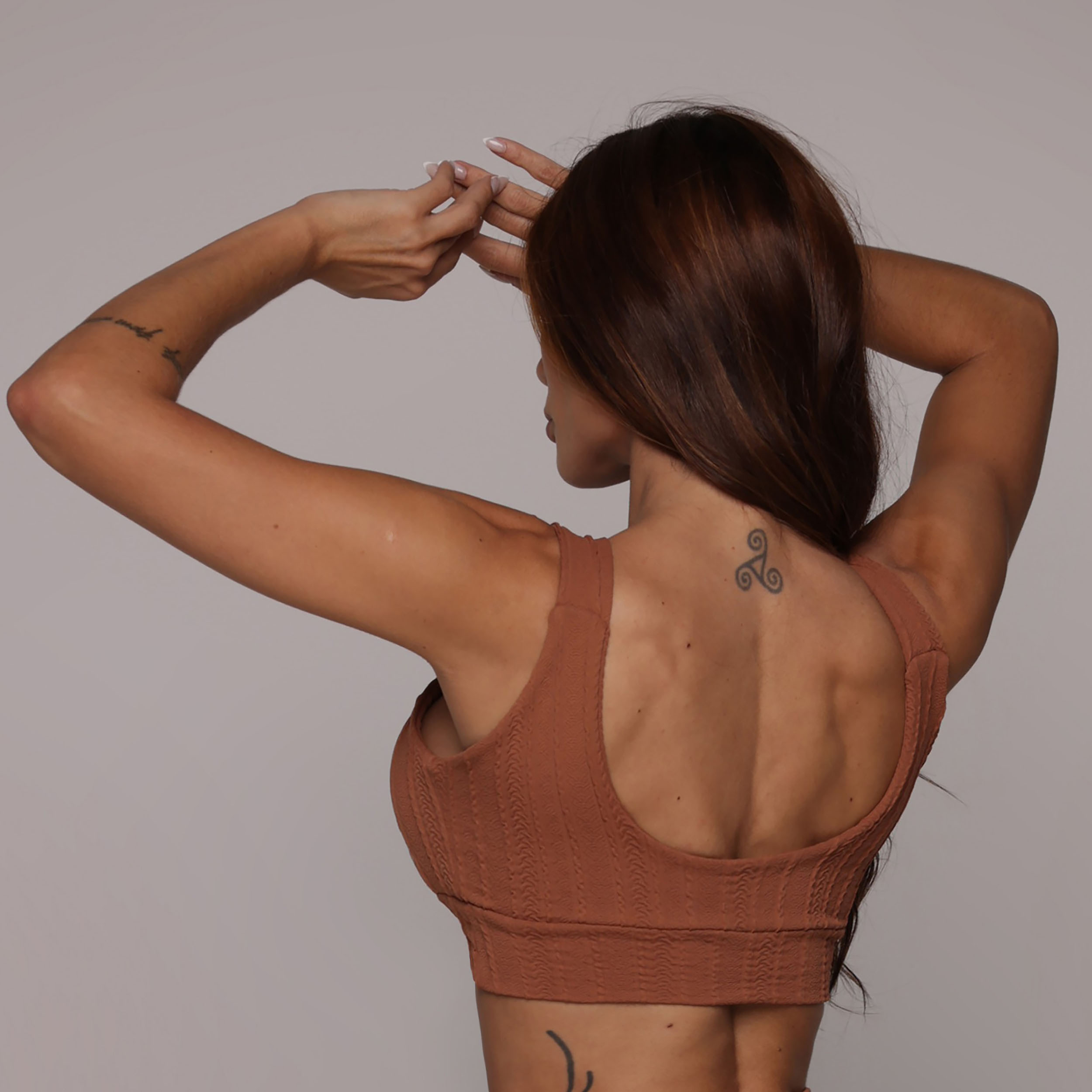 TOP FAIXA JACQUARD BRAID CARVALHO - Imagem 3