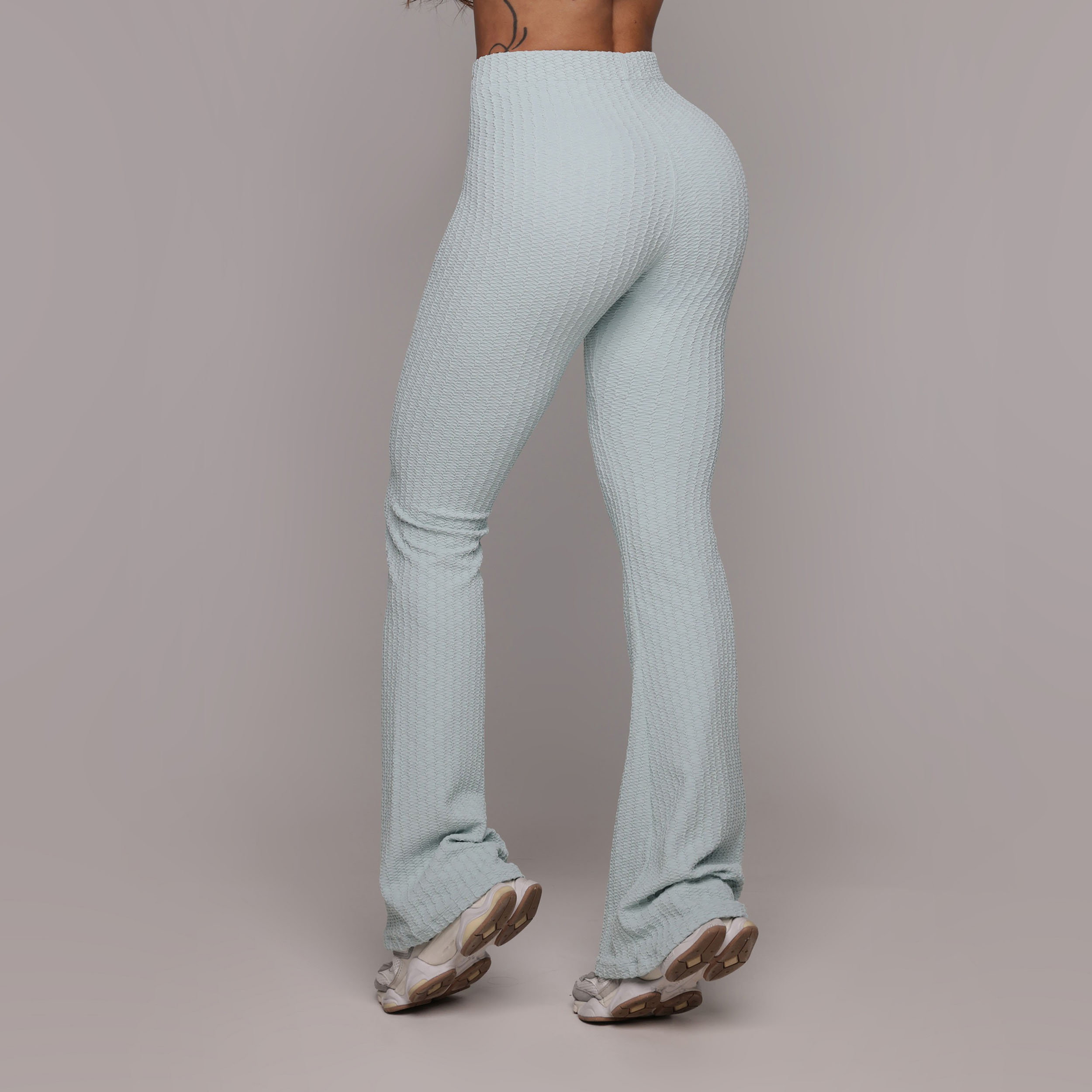 CALÇA FLARE JACQUARD SAVOIR CIEL - Imagem 4