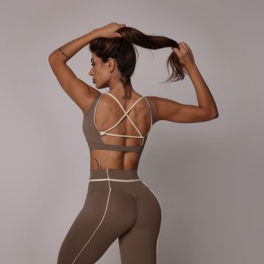 LEGGING QUEENS EMPINA BUMBUM CASTANHO