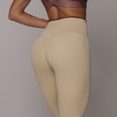 LEGGING BICOLOR EMPINA BUMBUM VANILLA