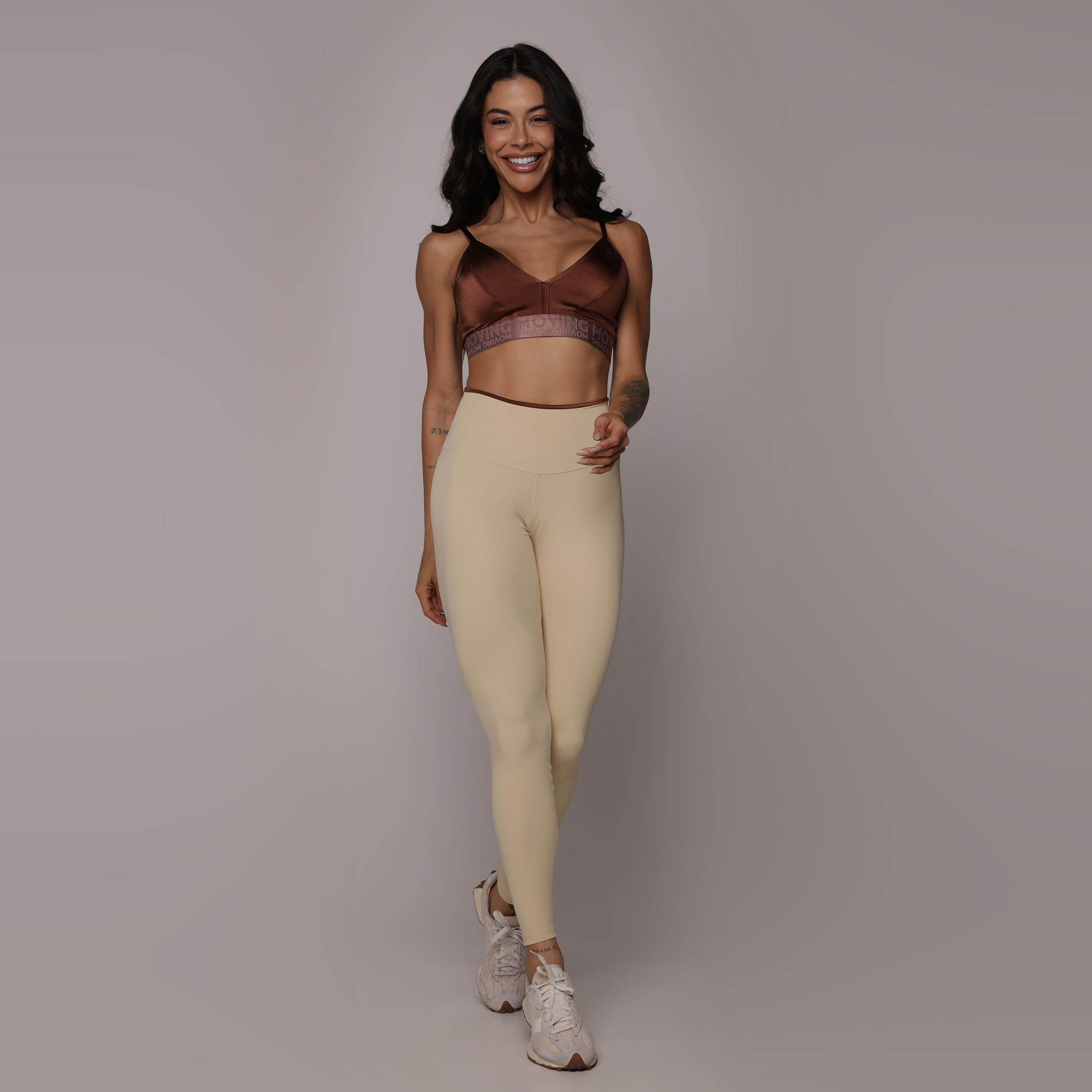 LEGGING BICOLOR EMPINA BUMBUM VANILLA - Imagem 3