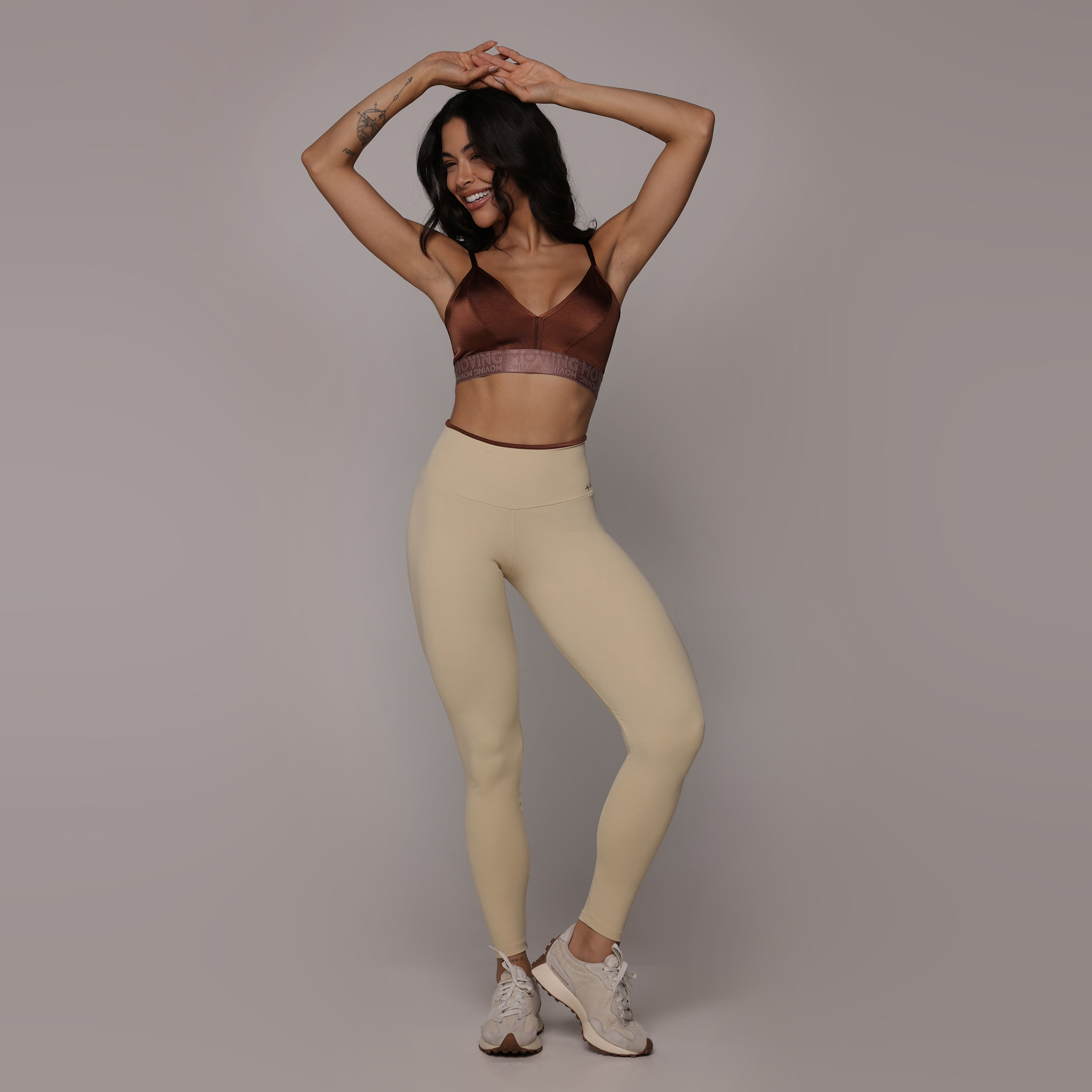LEGGING BICOLOR EMPINA BUMBUM VANILLA - Imagem 6